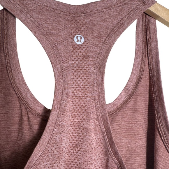 Lululemon Swiftly Tech Racerback Tank Top 2.0 - Race Length  Pink Rosebud Sz:10 - Picture 3 of 12